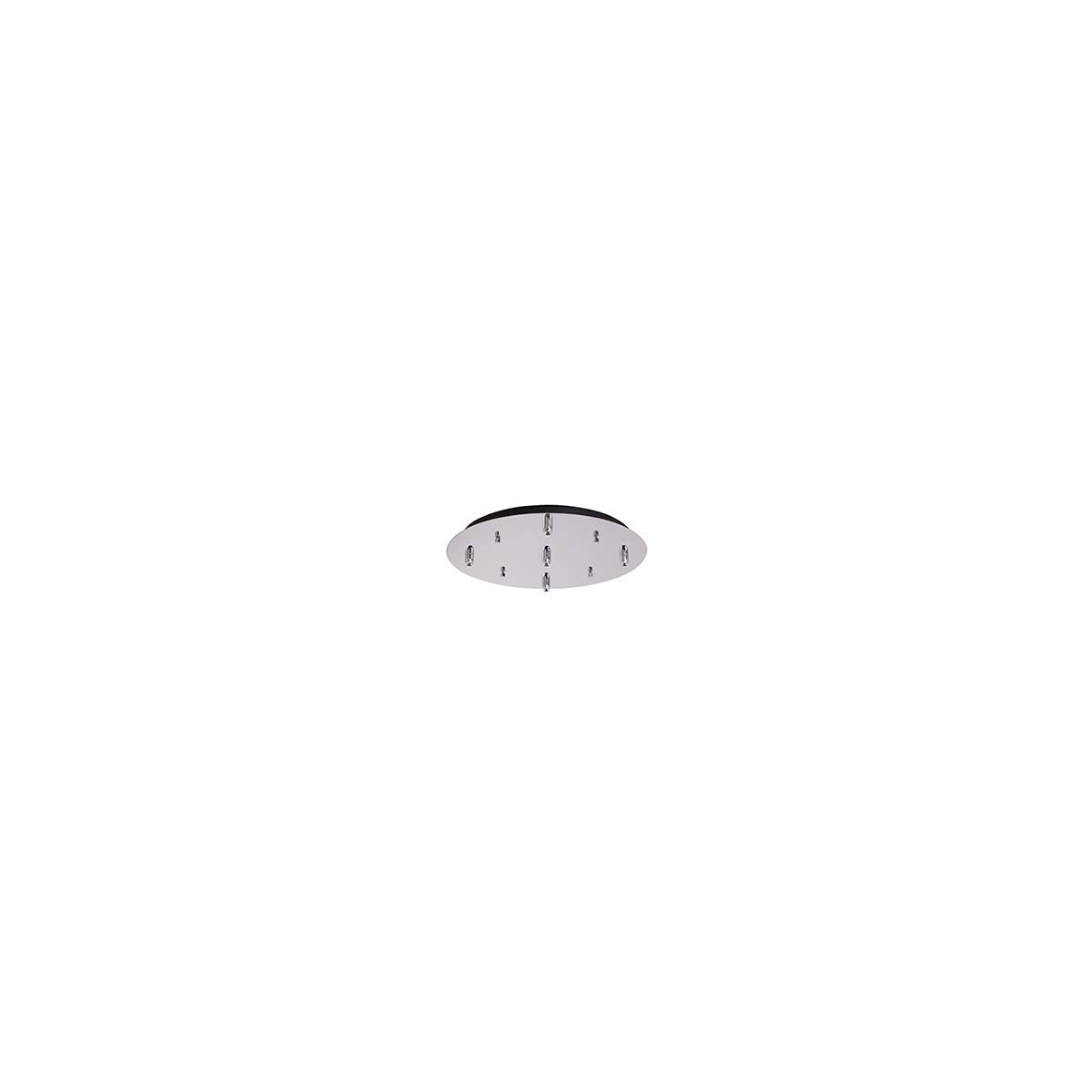 Kuzco CNP05AC-CH 5 Head Canopy SSL/SVT Wire CHROME