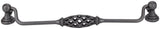 Jeffrey Alexander 749-224DACM 224 mm Center-to-Center Gun Metal Birdcage Tuscany Drop & Ring Pull