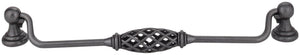 Jeffrey Alexander 749-224DBAC 224 mm Center-to-Center Brushed Oil Rubbed Bronze Birdcage Tuscany Drop & Ring Pull