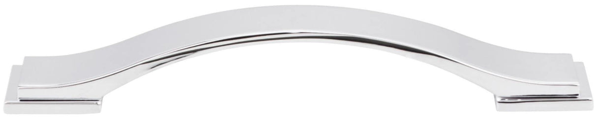 Jeffrey Alexander 80152-128MB 128 mm Center-to-Center Matte Black Strap Mirada Cabinet Pull