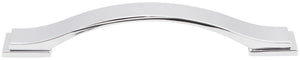 Jeffrey Alexander 80152-128BNBDL 128 mm Center-to-Center Brushed Pewter Strap Mirada Cabinet Pull