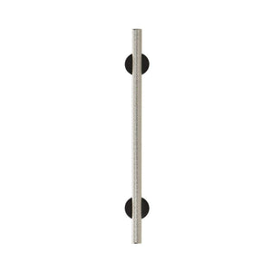 Amerock Cabinet Pull Matte Black/Polished Nickel 6-5/16 inch (160 mm) Center to Center Transcendent 1 Pack Drawer Pull Drawer Handle Cabinet Hardware