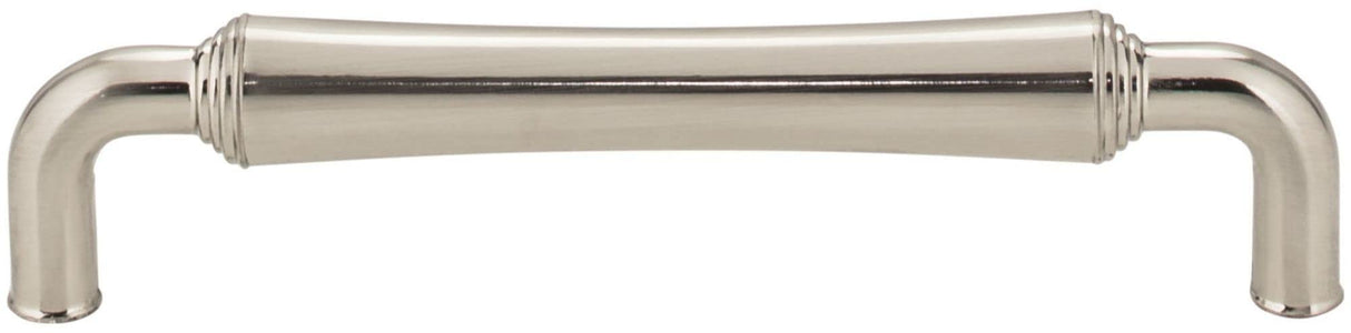 Jeffrey Alexander 537-128NI 128 mm Center-to-Center Polished Nickel Barrel Bremen 2 Cabinet Pull