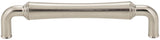 Jeffrey Alexander 537-128ABSB 128 mm Center-to-Center Antique Brushed Satin Brass Barrel Bremen 2 Cabinet Pull