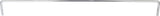 Hardware Resources RAIL-17-PC 17-7/16" Metal Shelf Rail
