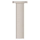 Squared Non-Diverting Tub Spout in PVD Brushed Nickel