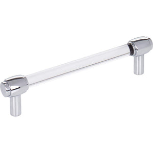Jeffrey Alexander 775-128PC 128 mm Center-to-Center Polished Chrome Carmen Cabinet Bar Pull