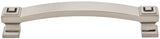 Jeffrey Alexander 585-128SN 128 mm Center-to-Center Satin Nickel Square Delmar Cabinet Pull