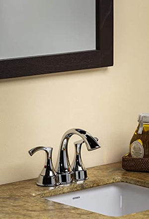 Gerber D301122 Chrome Antioch Two Handle Centerset Lavatory Faucet