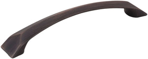 Jeffrey Alexander 595-128DBAC 128 mm Center-to-Center Brushed Oil Rubbed Bronze Pyramid Cairo Cabinet Pull