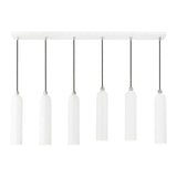 Ardmore Collection N/A Light Shiny White Finish Linear Pendant (46757-69)