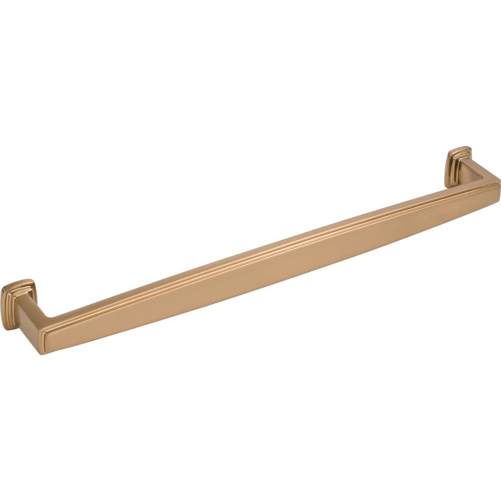 Jeffrey Alexander 171-12SBZ 12" Center-to-Center Satin Bronze Richard Appliance Handle