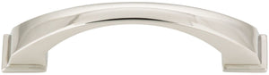 Jeffrey Alexander 944-96BNBDL 96 mm Center-to-Center Brushed Pewter Arched Roman Cabinet Pull
