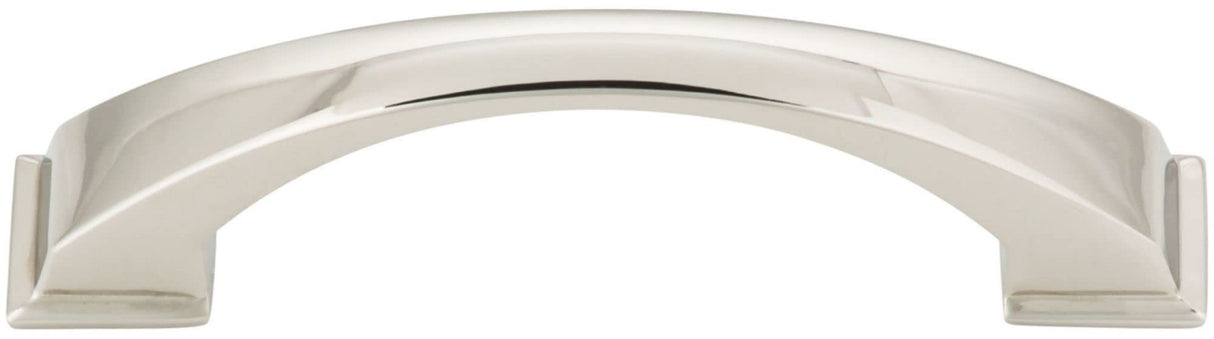 Jeffrey Alexander 944-96NI 96 mm Center-to-Center Polished Nickel Arched Roman Cabinet Pull