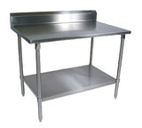 John Boos ST6R5-36108SSK Work Table - 108" 108"W x 36"D stainless steel