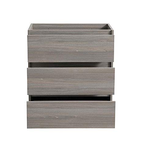 Fresca FCB9330MGO Fresca Lazzaro 30" Gray Wood Free Standing Modern Bathroom Cabinet
