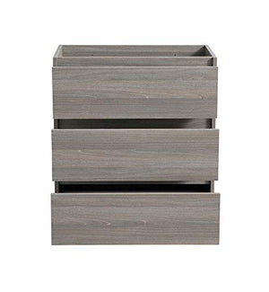 Fresca FCB9330MGO Fresca Lazzaro 30" Gray Wood Free Standing Modern Bathroom Cabinet