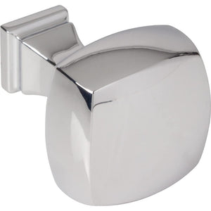 Jeffrey Alexander 278PC 1-1/8" Overall Length Polished Chrome Square Audrey Cabinet Knob