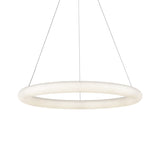 Kuzco PD80324-WH CUMULUS MINOR 24" PD White 120V TRIAC/ELV LED 3000K 90CRI 42W