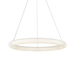 Kuzco PD80324-WH CUMULUS MINOR 24" PD White 120V TRIAC/ELV LED 3000K 90CRI 42W