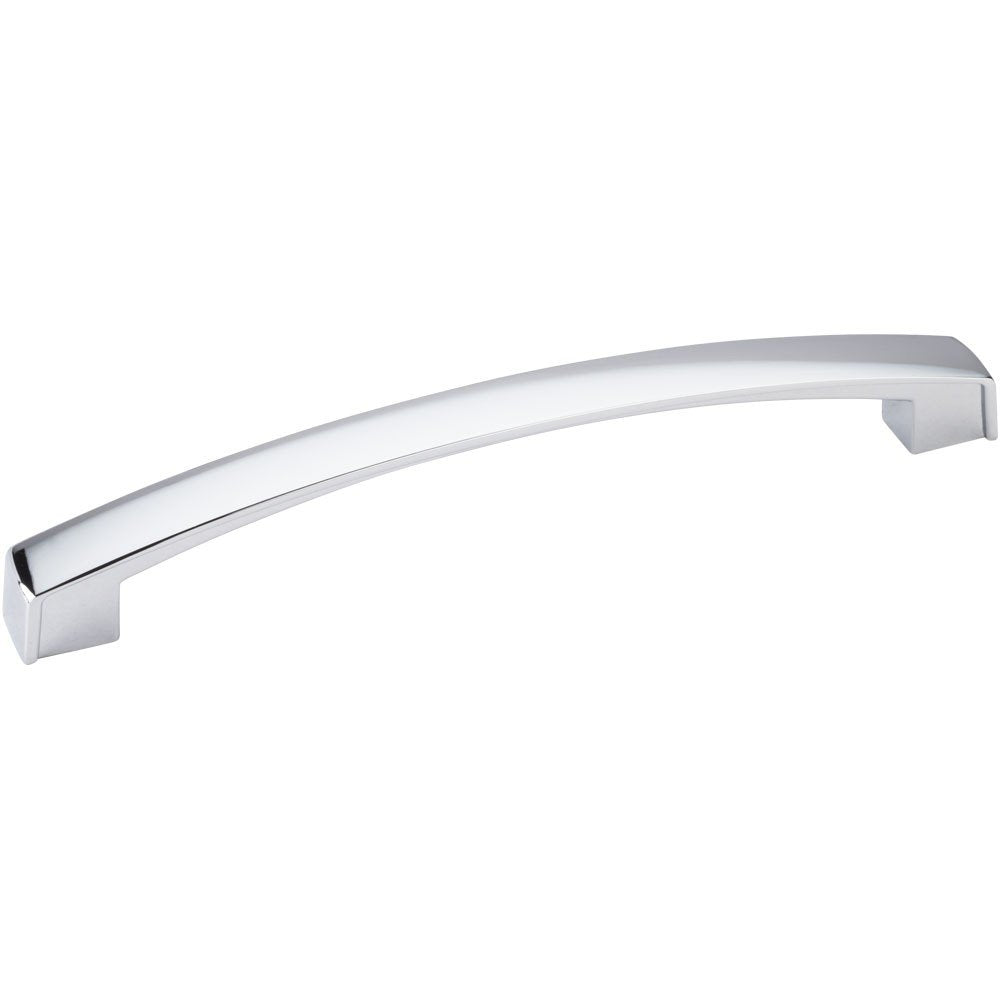 Jeffrey Alexander 549-160PC 160 mm Center-to-Center Polished Chrome Merrick Cabinet Pull