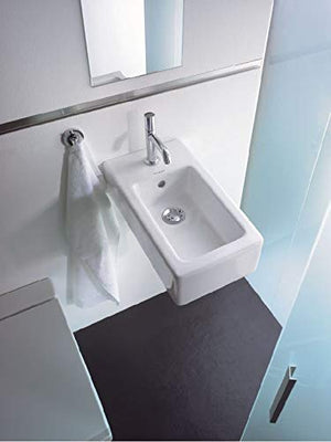 Duravit 07022500001 Vero Washbasin Wondergliss - 1 Faucet hole