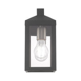 Livex Lighting 20581-04 Nyack Black 1 Light Outdoor Wall Lantern
