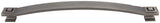 Jeffrey Alexander 585-12DP 12" Center-to-Center Distressed Pewter Square Delmar Appliance Handle