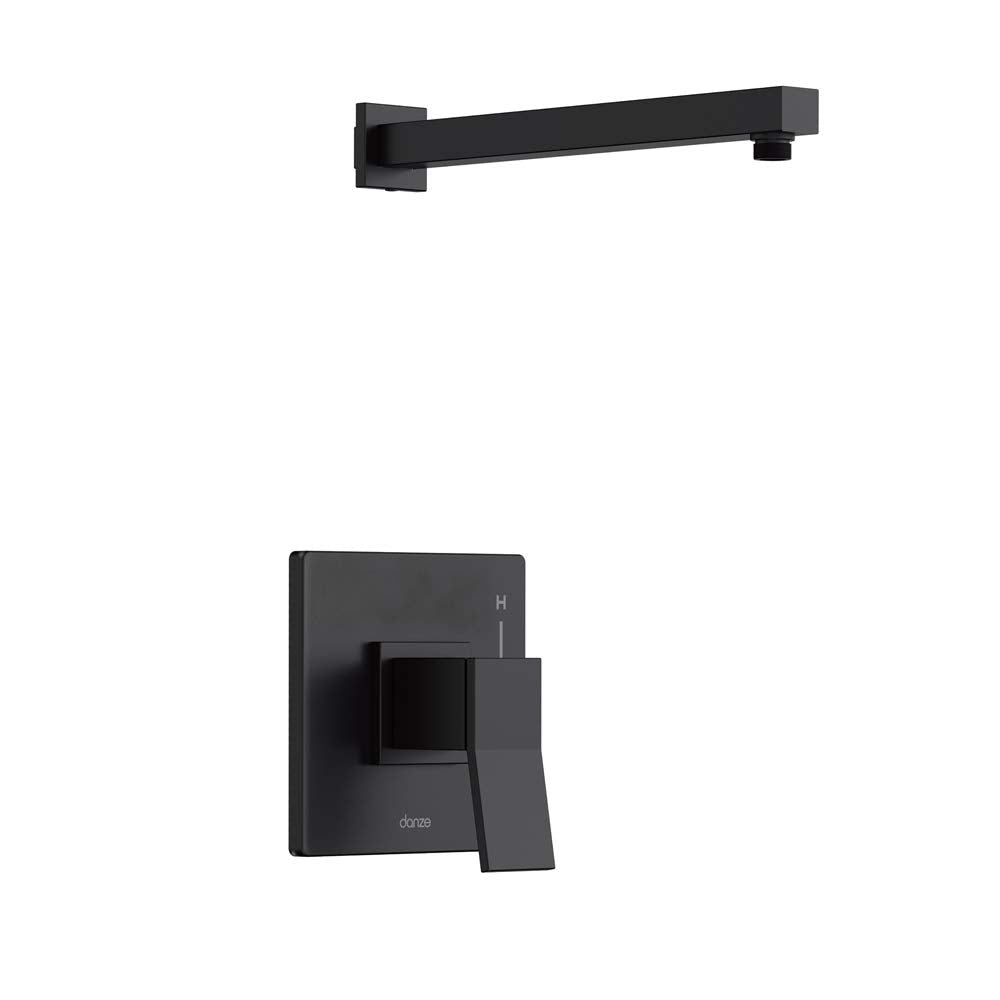 Gerber D500519LSBSTC Satin Black Avian Shower-only Trim Kit, Without Showerhead