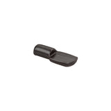 Hardware Resources 1306BN-R Spoon Shelf Support with 5 mm Pin - Bright Nickel, Retail Pack