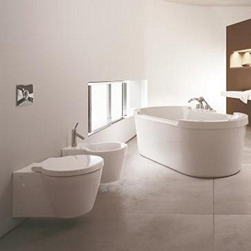 Duravit 02100900921 white Toilet wall mounted Starck 1 washdown model, US-Version, WG, Large