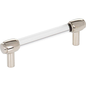 Jeffrey Alexander 775-96NI 96 mm Center-to-Center Polished Nickel Carmen Cabinet Bar Pull