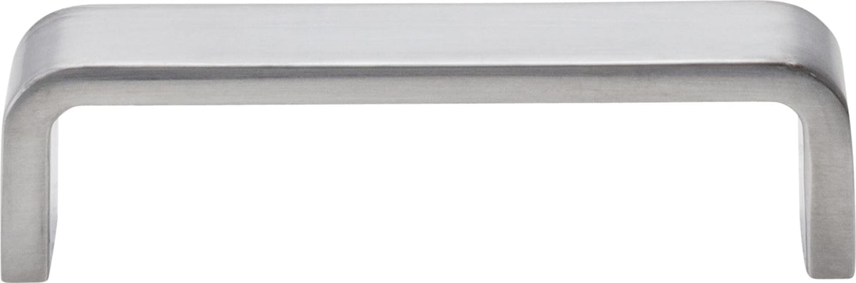 Elements 193-96SN 96 mm Center-to-Center Satin Nickel Square Asher Cabinet Pull