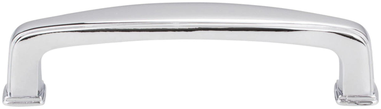 Jeffrey Alexander 1092AEM 96 mm Center-to-Center Lightly Distressed Antique Brass Square Milan 1 Cabinet Pull