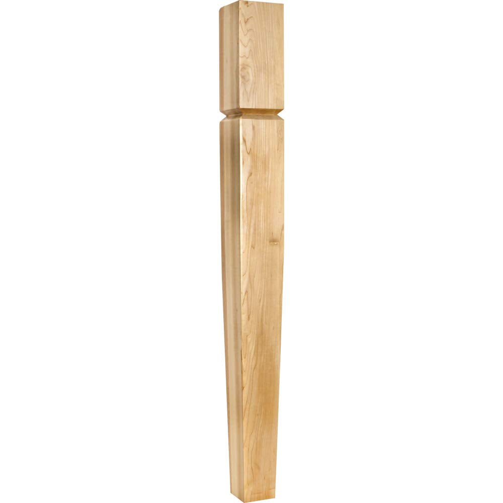 Hardware Resources P60-ALD 3-1/2" W x 3-1/2" D x 35-1/2" H Alder Grooved Arts & Crafts Post