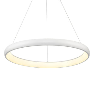 Kuzco PD82732-WH CORTANA 32" PD White 120V TRIAC/ELV LED 3000K 90CRI 60W
