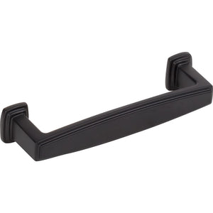 Jeffrey Alexander 171-96MB 96 mm Center-to-Center Matte Black Richard Cabinet Pull