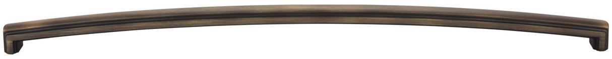 Jeffrey Alexander 519-18ABSB 18" Center-to-Center Antique Brushed Satin Brass Delgado Appliance Handle