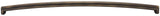 Jeffrey Alexander 519-18ABSB 18" Center-to-Center Antique Brushed Satin Brass Delgado Appliance Handle