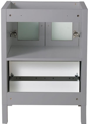 Fresca FCB6224GR Fresca Torino 24" Gray Modern Bathroom Cabinet