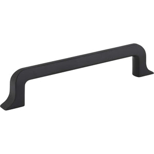 Jeffrey Alexander 839-128MB 128 mm Center-to-Center Matte Black Callie Cabinet Pull