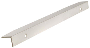 Amerock Cabinet Edge Pull Black Chrome 8-9/16 inch (217 mm) Center to Center Aloft 1 Pack Drawer Pull Drawer Handle Cabinet Hardware