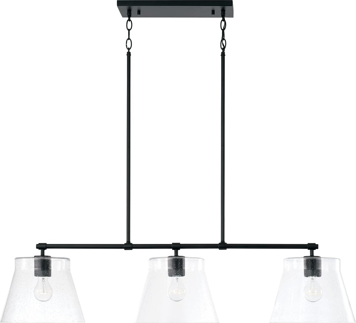 Capital Lighting 846931MB Baker 3 Light Island Matte Black