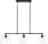 Capital Lighting 846931MB Baker 3 Light Island Matte Black