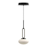 Kuzco PD29806-BK TAVIRA 6" PENDANT TEXTURED BLACK 120" WIRE 120V TRIAC/ELV LED 3000K 90CRI 11W