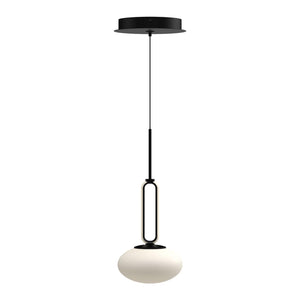Kuzco PD29806-BK TAVIRA 6" PENDANT TEXTURED BLACK 120" WIRE 120V TRIAC/ELV LED 3000K 90CRI 11W