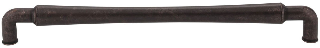 Jeffrey Alexander 537-12DACM 12" Center-to-Center Gun Metal Barrel Bremen 2 Appliance Handle