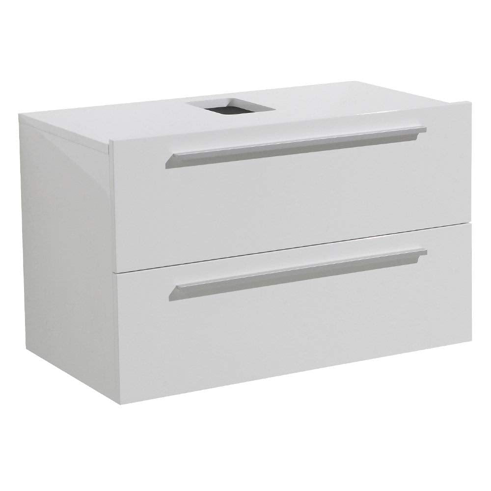 Fresca FCB8080WH Fresca Medio 32" White Modern Bathroom Cabinet