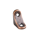 Hardware Resources 1965AC 1-3/8" x 1-3/8" x 3/4" Antique Copper Church Pew Bracket