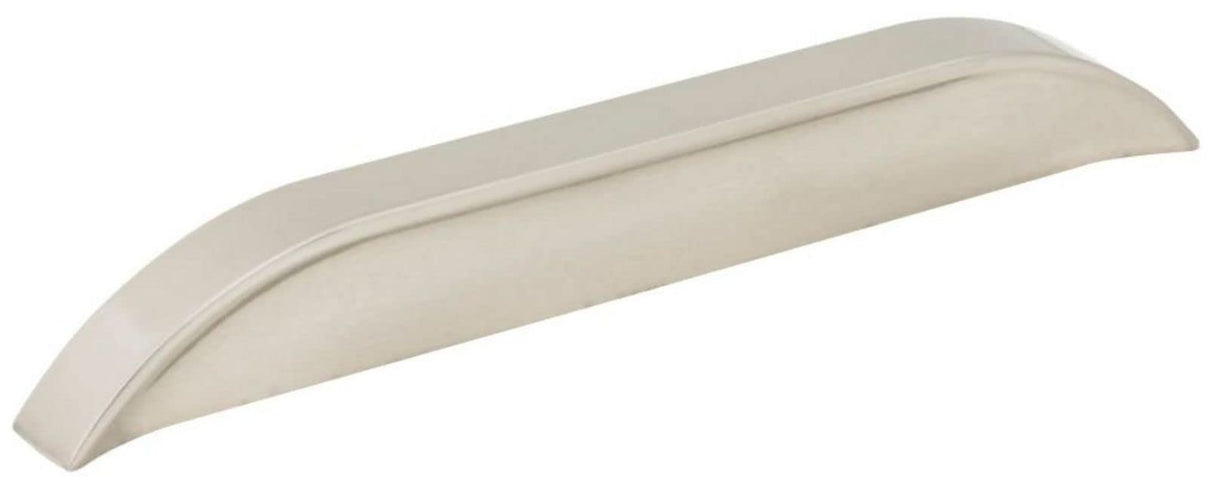Jeffrey Alexander 484-128160SN 128 mm / 160 mm Center-to-Center Satin Nickel Elara Cabinet Pinch Pull